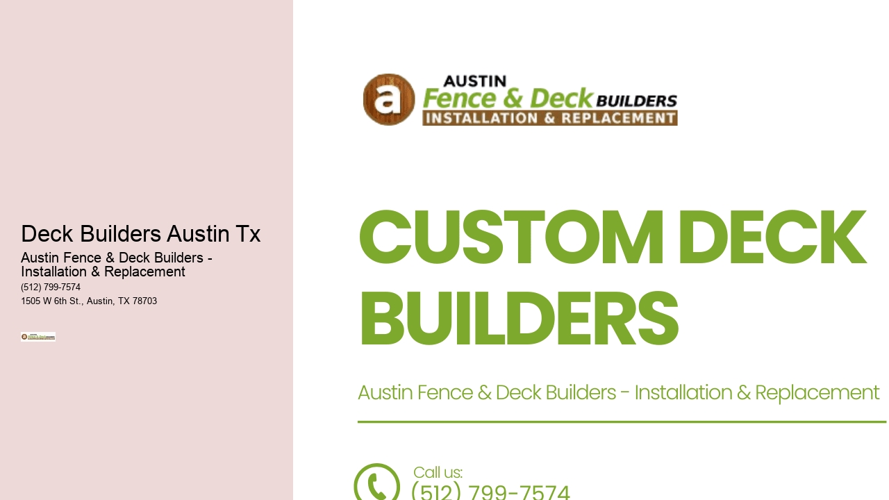 Deck Builders Austin Tx