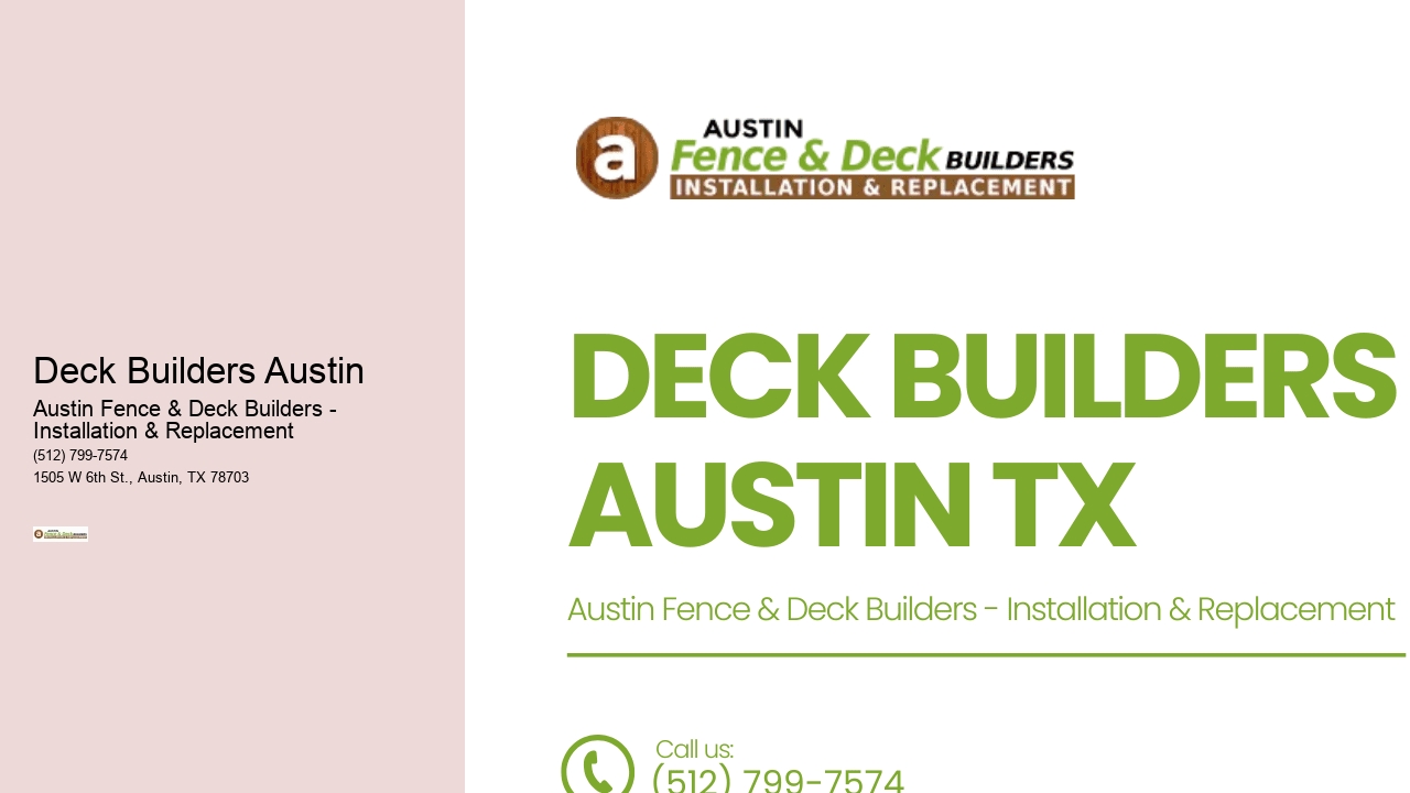 Deck Builders Austin