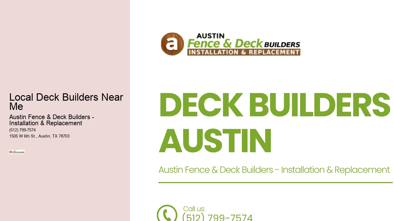 Local Deck Builders Near Me